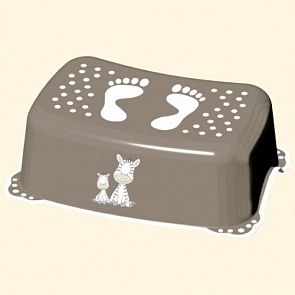 Подставка-ступенька Zebra, коричневая (Maltex, 6913_коричневый)